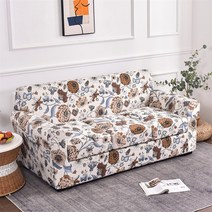 쇼파 커버 천갈이 패드 거실 러그 카페트 1 2 3 인승 꽃 소파 커버 스판덱스 보헤미아 슬립 탈착식 보호대 시트 쿠션 포함 715cEA5d8 229aEA9c8
