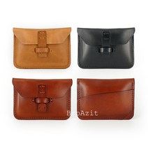 수제작 핸드메이드 남자친구선물 소가죽 카드지갑 명함지갑