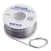 솔더 와이어 주석 용접 라인 Sn60 플럭스 2.0% 송진 코어 100g 1.0mm 비-sputtering 납땜 도구