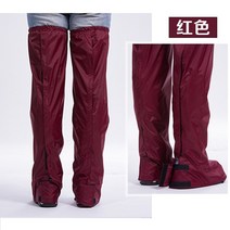 하이킹 의류 pvc 방수 무릎 길이 레인 팬츠 남성 여성 야외 캠핑 승마 방수 섭 바지 다리 커버 신발 커버