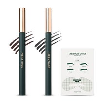 메리쏘드 릴타투 브로우펜 2개+(증정)지우다크 데이, 다크브라운 1개+그레이블랙 1개+가이드 1개