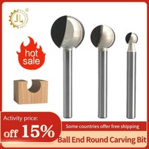 목공 라우터 비트 나무 조각 루트 대한 메트릭 볼 나이프, 04 6x6_04 10pc