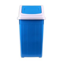 특종 웰빙사각휴지통 5호(35L)27.5x27.5x43cm (쓰레기통/업소용/야외용/실외용/대형/큰/파란/다용도휴지통/휴지통/청소용품/건강/생활 추천), 본상품선택