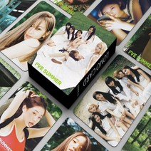 55 개/대 Kpop IVE GIDLE LE serafim ITZY TWICE Kep1er 엔믹스 STAYC Fromis9 MAMAMOO MY GIRL MOMOLAND Cards, IVE-5
