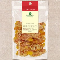 네츄럴코어 천연간식 애견간식 사사미 + 만도 스페샬 푸드 4p 증정, 1개, 20치킨말이고구마220g