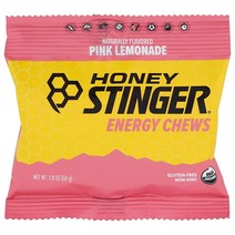 HONEY STINGER 핑크 레모네이드 껌 51g(1.8온스) (1팩)236944