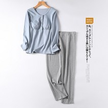 임산부옷 산모옷 임부복 출산복 겨울복 수감복 순면 보온 가정 산후 수유복 두꺼운