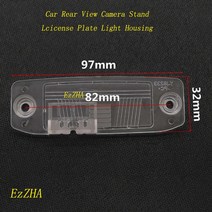 EzZHA 자동차 후면보기 카메라 브래킷 라이센스 플레이트 조명 Kia K3 Forte Ceed Rondo Cerato Carens Bor, [01] single Bracket
