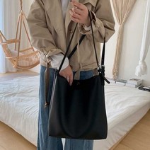 양가죽쇼퍼백 여자 찡쇼퍼백 정장 숄더백 여대생 가방