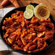 에드워드권 국내산 냉장닭으로 만든 춘천식 양념 닭갈비, 7개, 500g