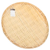 대나무 모밀판 전채반 원형 회채반 특대 35cm