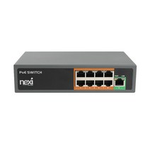 POE+허브스위치 8+1포트 104W 스위칭 CCTV IP카메라 NAS인터넷 익스텐더 산업용 PTZ 공유기 공사설치 통신