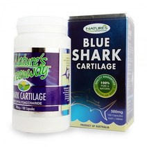 (호주직구) 네이쳐스 그린웨이 블루 샤크 카트리지 500mg 180캡슐, 1팩