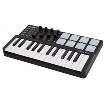 신디사이저 미디 키보드 피아노 Worlde PANDAMINI, 01 Black