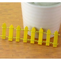 화단파티션 목재화단펜스 절제미니울타리 미니정원플라스틱펜스 5개/대 작은 나무 식물 장식 울타리 문 마, 01 A