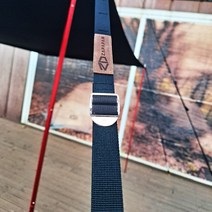 힐링라이프 자파팜 캠핑용 텐트 타프 멀티 웨빙스트랩, 신형(크롬도금버클)/사이드4줄세트/레드