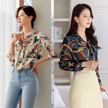 시크라인 헨리 체인 블라우스 CLLA-B-28