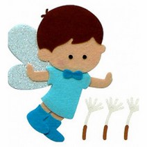 모양 반짝이 펠트소품 요정소년 (교실 학급 환경 미화 게시판 꾸미기), 상세페이지 참조, 상세페이지 참조