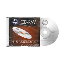 HP CD-RW 1장 PP 케이스 700MB 10배속 공CD