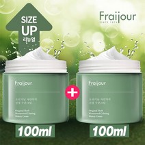 프레쥬 1+1 자연약쑥 수분촉촉 대용량 진정 수분크림 100ml, 1+1 자연약쑥 진정수분크림
