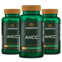 세트 AHCC 3개 스완슨 맥시멈 스트렝스 500mg 60캡슐, 스완슨 AHCC 맥시멈 스트렝스 500mg 60캡슐 3