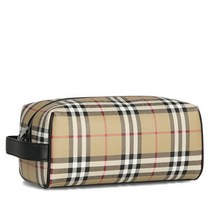 버버리 명품버버리 체크 8057939 MS WASHBAG DFC 트래블 클러치 파우치백 8057939MSWASHBAGDFC