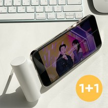거치까지 일체형 초슬림 보조배터리 5000mAh 2세트 / 스마트폰, 선택1:8핀 1세트|선택2:C타입 1세트