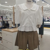 파파야 린넨4부반바지