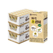 연세우유 16곡 꿀선식 두유, 190ml, 72개