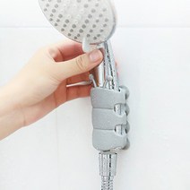 UH홈데코 샤워기 문어발 흡착식 거치대, 1개