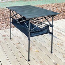 알루미늄 캠핑 롤테이블 차박 좌식 선반 접이식 대형 아베나키롤테이블 조립식평상 캠핑좌식테이블 더캠핑롤테