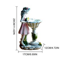 대형조각상 미니석고상 야외조형물 이색천사 그림 조각, A