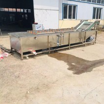 고추세척기 고추 브러쉬 대용량 야채세척기 주방, 실버