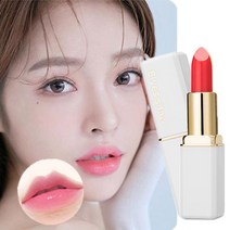 변색 립스틱 모이스처라이징 수분 립스틱 물빠짐 방지 틴트 립스틱 3.5g [2개 사면 1개 증정] [3개 사면 2개 증정], 레드