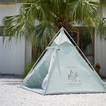 비달리도 캠핑 인디언 티피 텐트 야외 삼각텐트 Vidalido, 민트그린