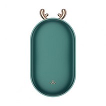 캠핑히터 화장실 가정용 미니 히터 손따뜻하게 히터 조정 가능한 열 유용한 핸디 온난화 도구 내마 모성 워, 01 Green, Green