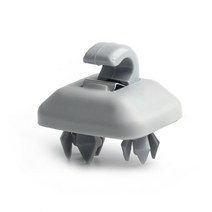 Sun 바이저 후크 클립 브래킷 Sunvisor Retainer 클램프 Audi A4L Q5A1 A3 A6 Q7, 회색