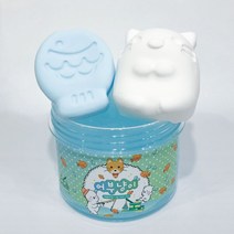 [뽀슬라임] 대용량 61종 골라담기 액괴 액체괴물 수제 랜덤 선물, 어부냥이, 210ml