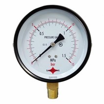 기타 삼성계기 일반 압력계 진공계 연성계 A타입 100파이 유체 압력 측정용, 100파이 -1 10bar 연성계