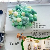 생일파티 용품 홈파티 풍선장식 풍선미용실 분위기 꾸미는 여성복 인플루언서 생일날 하늘걸이 장식장 개장-103274, 옵션02