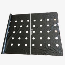 월동준비 장박 농업용 마늘부직포 양생포 제초매트 05 구멍 덮 름 PE 플라 0.0 농 서리 온난 한 잡초 통제, 01 10 Meters_01 95CM Width