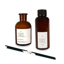 센트테이블 천연아로마 숙면힐링디퓨저 세트 120ml, 편백나무숲