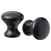 이케아 에네뤼다 손잡이 2P 블랙 20x21mm 나사구멍 5mm