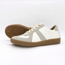 SUPENER SPFRKPRT 인조가죽 독일군 스니커즈 브라운