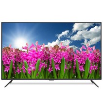 삼성패널 중소기업 65인치 UHD 4K TV 165cm LED TV 스탠드형 벽걸이 가능 방문 설치 1등급, 벽걸이형 방문설치(상하 브라켓)