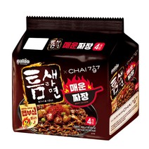 팔도 틈새라면 매운짜장 200g, 8개