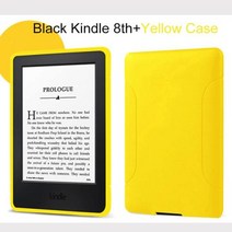 Kindle오리지널 8th 4GB 등록 가능한 전자 책 킨들 8 6 인치 리더 터치 스크린 전자 책 백라이트 없음 전자 잉크 6 인치 잉크 화면, Used 8th Yellow Case, 1개