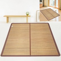 여름 대자리 180x195cm 대형돗자리 돗자리매트 감성돗자리 대나무자리 캠핑매트리스 캠핑용텐트 돗자리제작 왕골