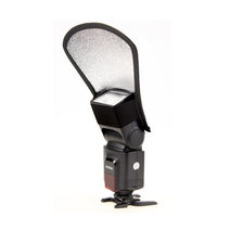 카메라 스트로보장착 반사판 화이트 실버 양면, 1개