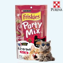 프리스키 파티믹스 멀티팩 고양이 간식 170g, 믹스 그릴, 60g, 30개